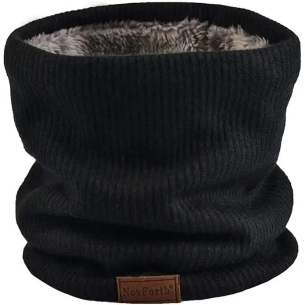 Winter Ski Neck Warmer for Men – Thick Fleece Thermal Cold Weather Gaiter